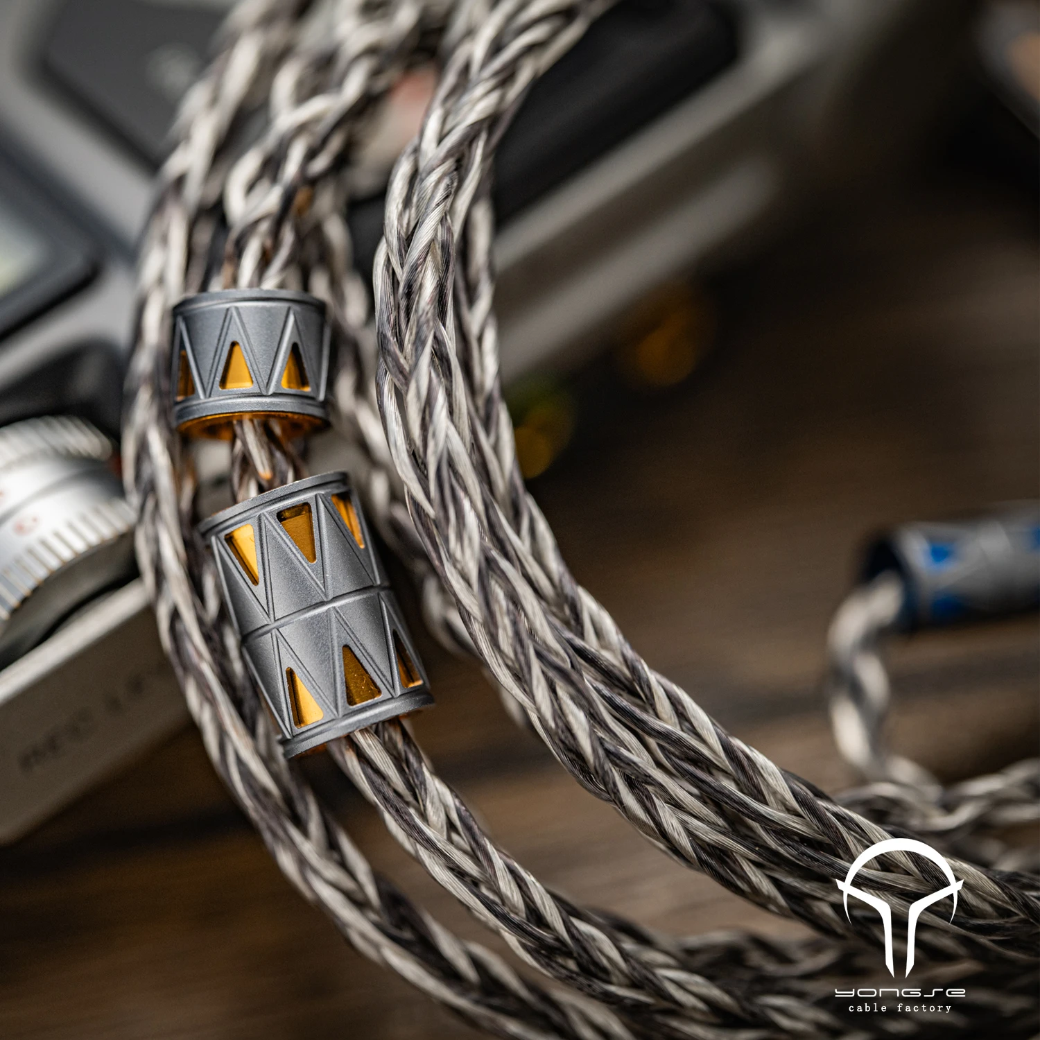 Yongse Bijoux Flagship 26AWG 7N auricolari OCC Litz placcati in argento cavo di aggiornamento per warm Winter NEKO KATO P8 SA6 Blessing3