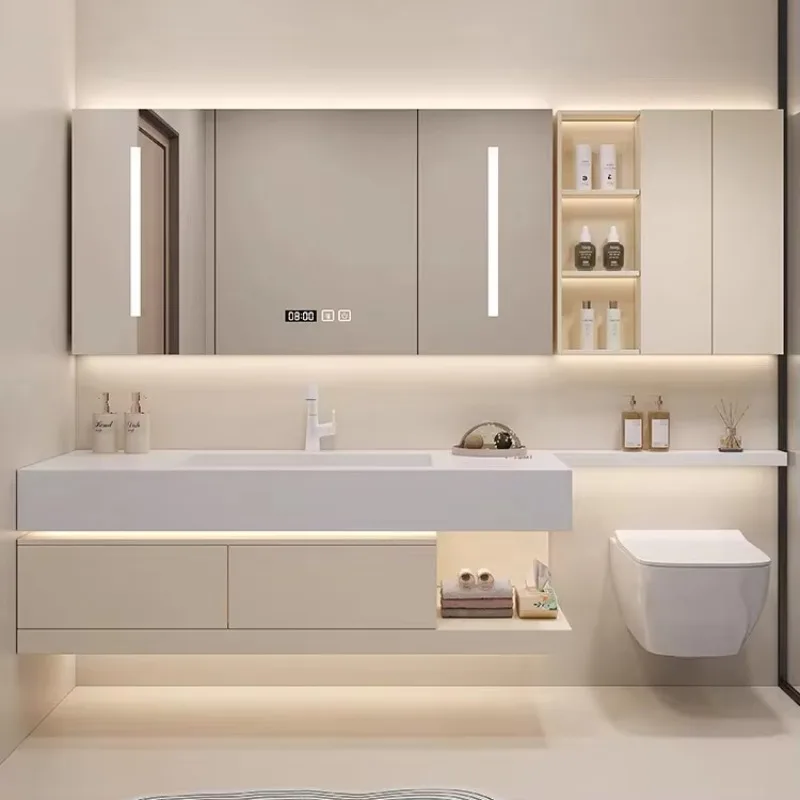 

European French single sink solid wood bathroom cabinet dresser bathroom vanity cabinet with sink