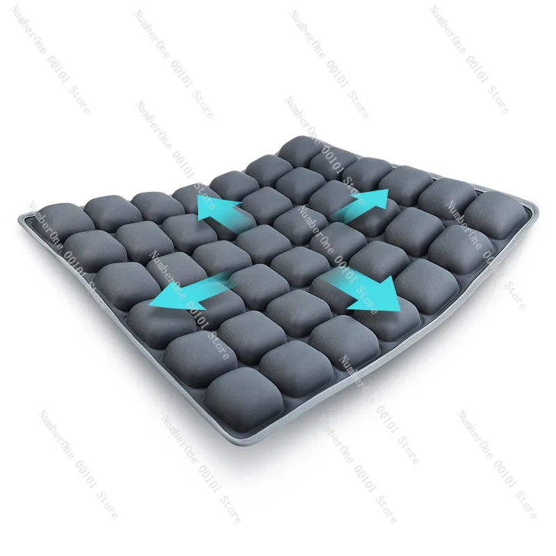 

airbag seat cushion - inflatable & water-fillable dual-use seat pad - portable, foldable, and packable for outdoor travel -