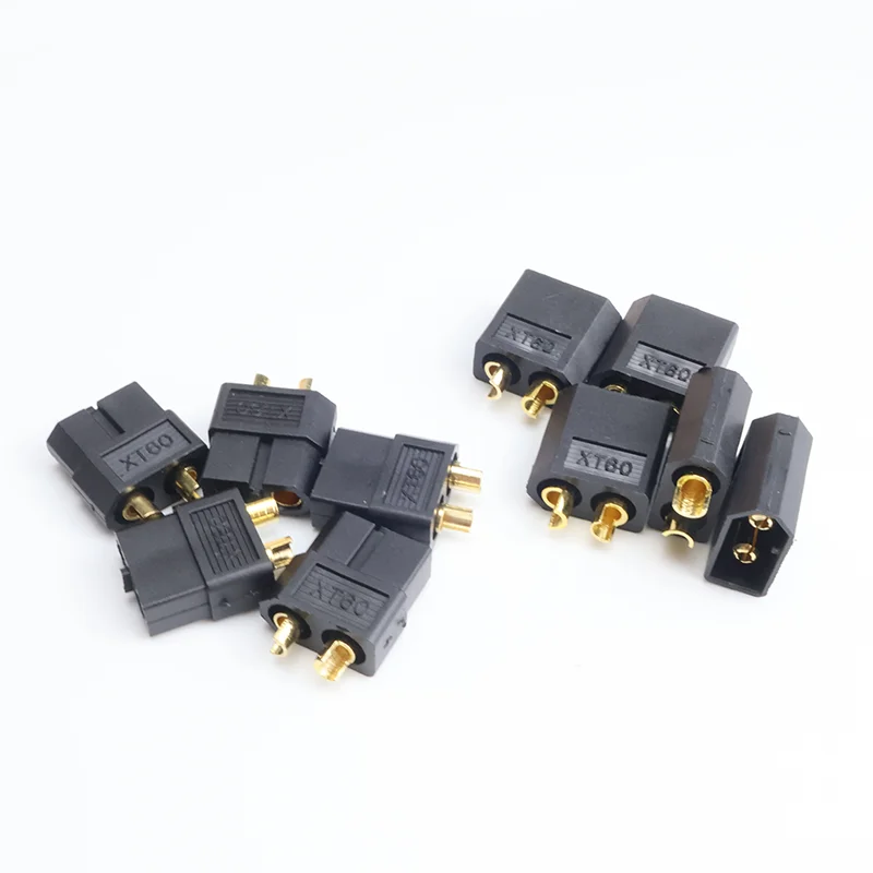 New 5 Pairs XT60 Bl…