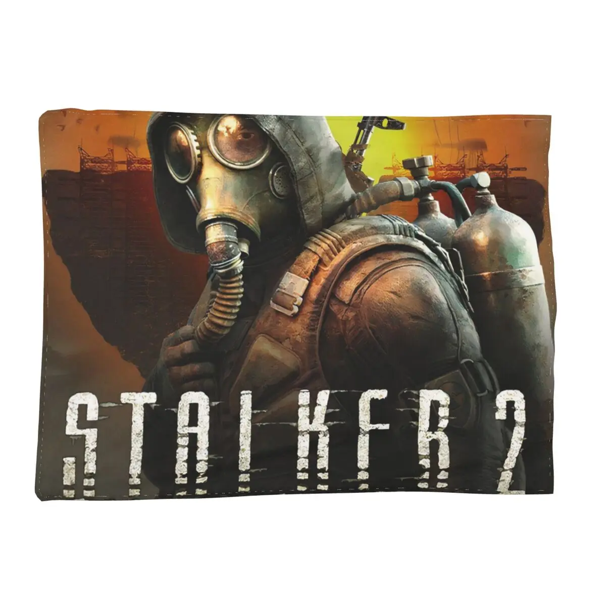 STALKER 2 Heart Of Chernobyl 2024 Blankets Soft Warm Flannel Throw Blanket Bedspread for Bed Living room Picnic Travel Home Sofa