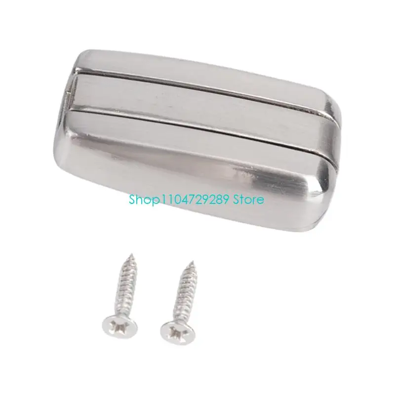 D8KE Motorhome Travel Trailer Compartment Door Hook Fold-Flat Metal Hardware for Motorhome Storage Door Replacement and