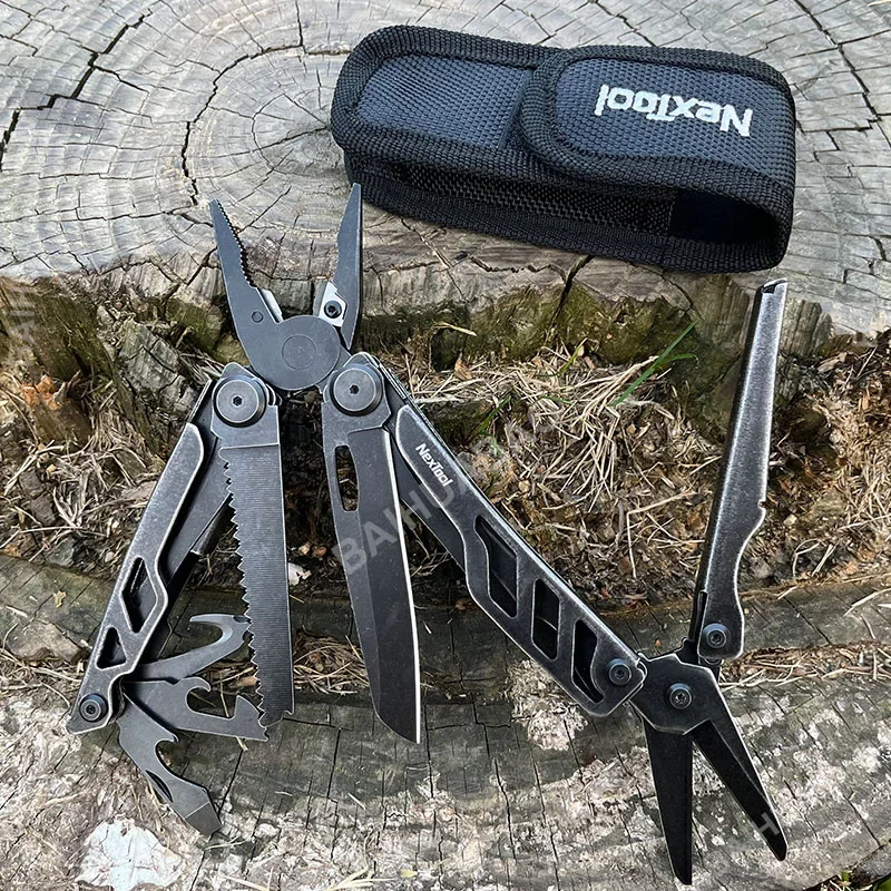 NexTool Flagship Pro 16 en 1 multiherramientas EDC para exteriores, cuchillo plegable, tijeras, abrazadera, herramientas múltiples para exteriores,