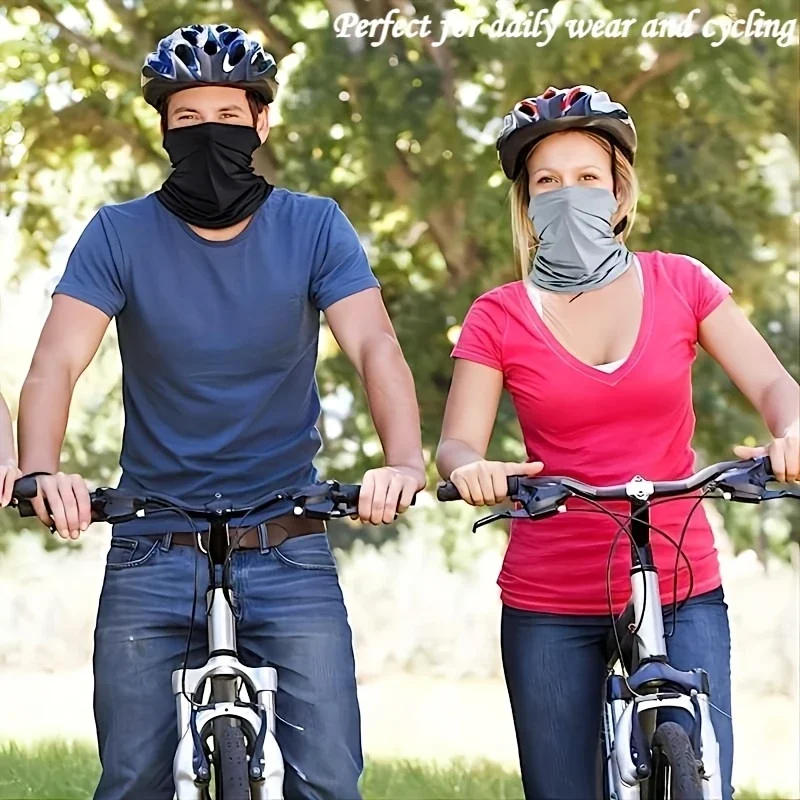 夏用通気性バラクラバネックゲートルスカーフ、ヘッドギア、通気性フェイスマスク、スキー、冷却スカーフ