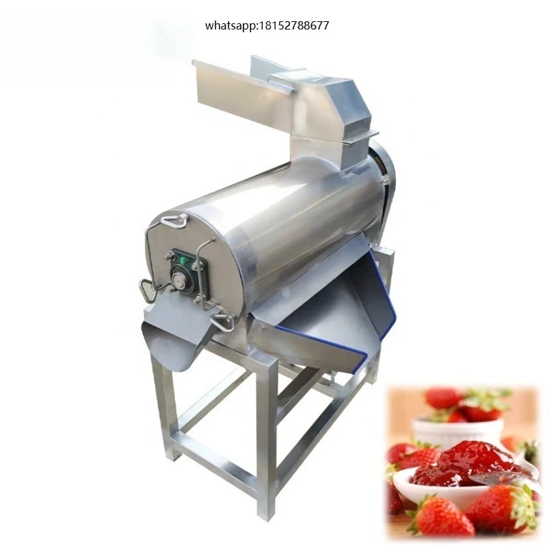 Industrial Motor Juicer Tomato & Vegetable Pulper Machine High Efficiency 304 Stainless Steel