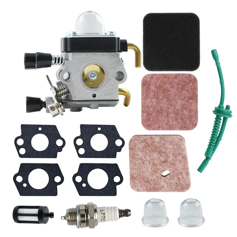 Carburetor Kit for STIHL FS55 FS85 FS45 FS38 ZAMA CIQ-S186A C1Q-S97 Replacement Parts Lawn Mower Trimmer Brush Cutter Engine