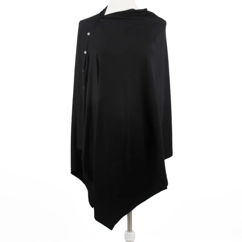 

Comfortable Maternal Nursing Covers Button Anti-Exposure Breastfeeding Blanket Soft Stroller Blanket Mother's Nursing Towel