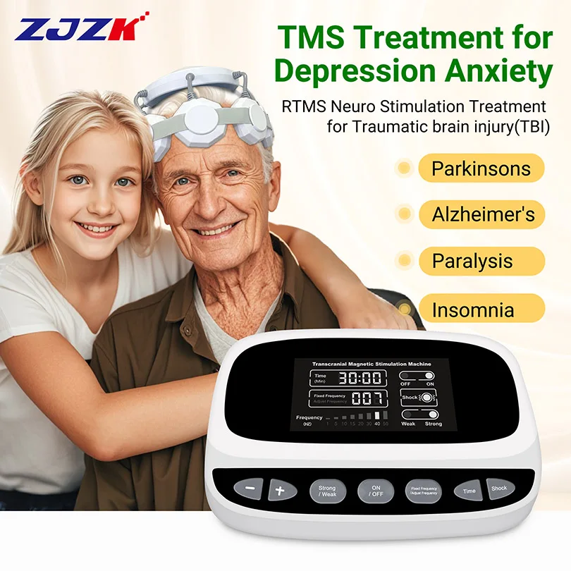 Repetitive Transcranial Magnetic Stimulation Rtms Device for Cognitive Enhancement Migraine Epilepsy Insomnia Rehabilitation