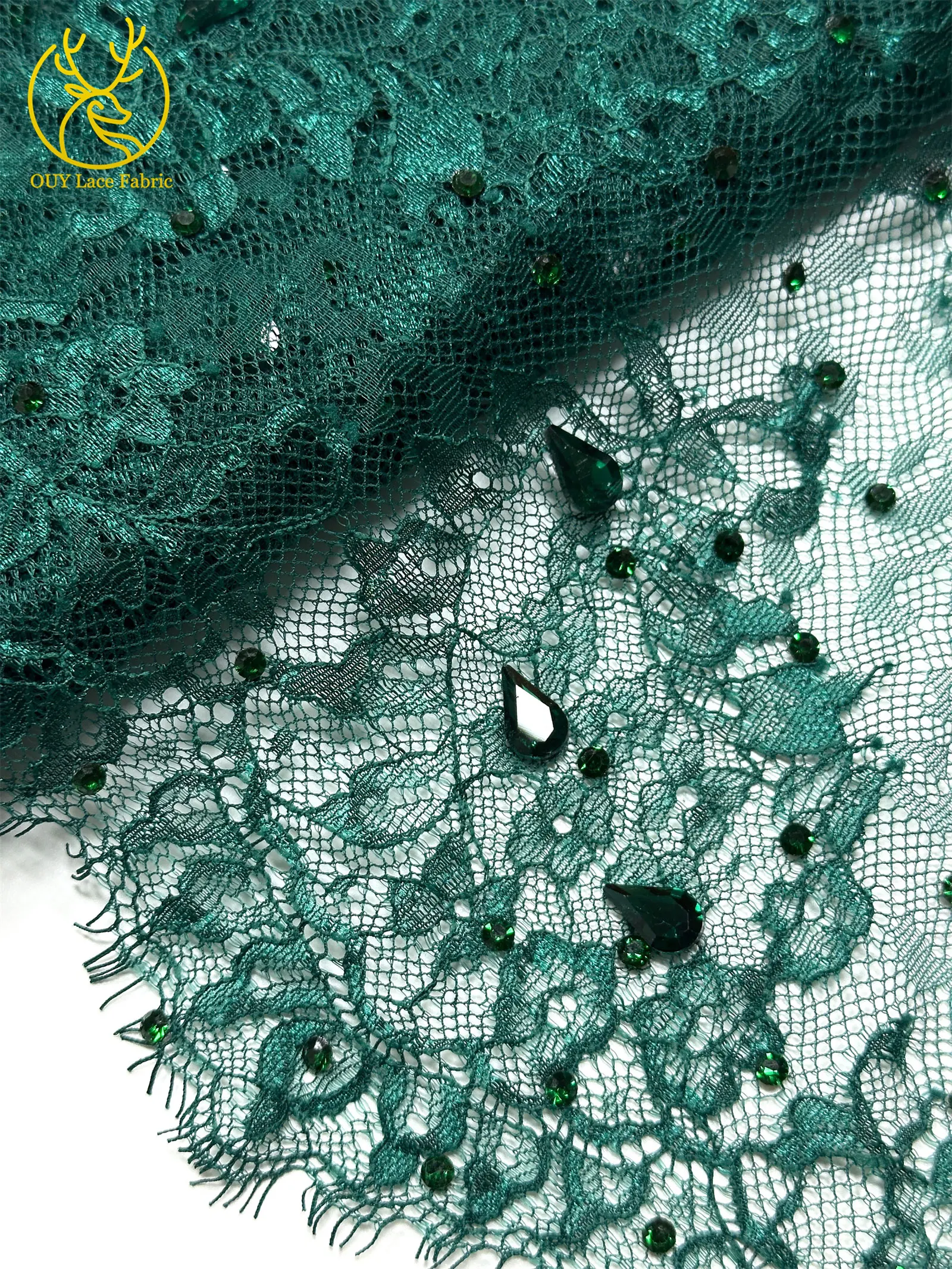 2026 Heißer Verkauf Lila Afrikanischer Französischer Tüll-Spitzenstoff mit Steinen Bestickt Elegantes Nigerianisches Brautkleid für Hochzeitsfeier 3 Meter – Detail 26