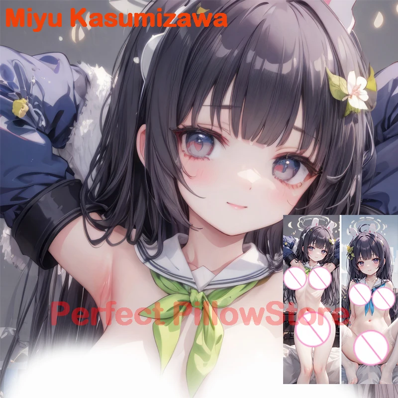 

Подушка Dakimakura Аниме Miyu Kasumizawa голубая архив двусторонняя с принтом в натуральную величину наволочка для взрослых