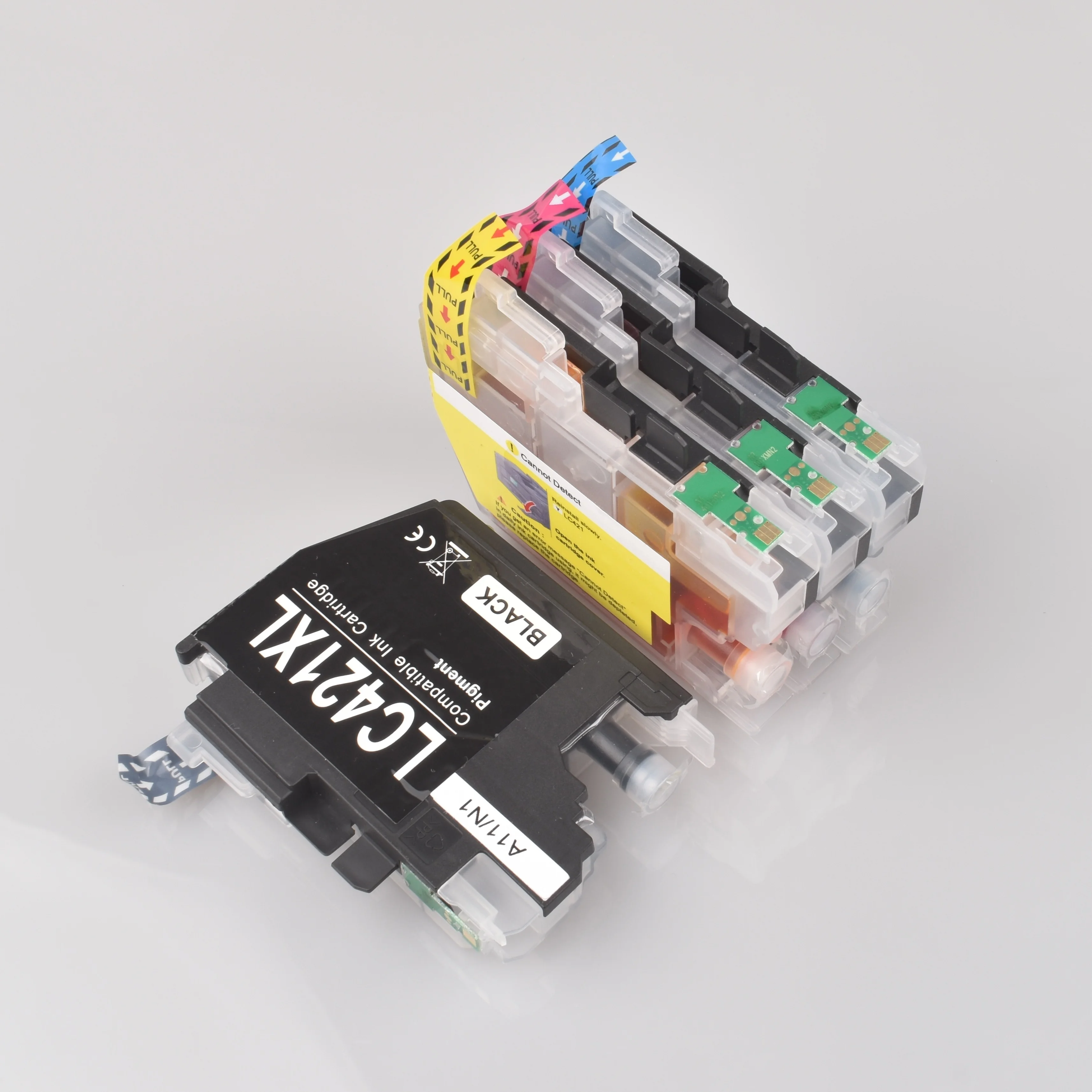 Compatible LC421XL Ink Cartridge Replacement for Brother DCP-J1050DW,DCP-J1140DW,DCP-J1800DW,MFC-J1010DW Printer