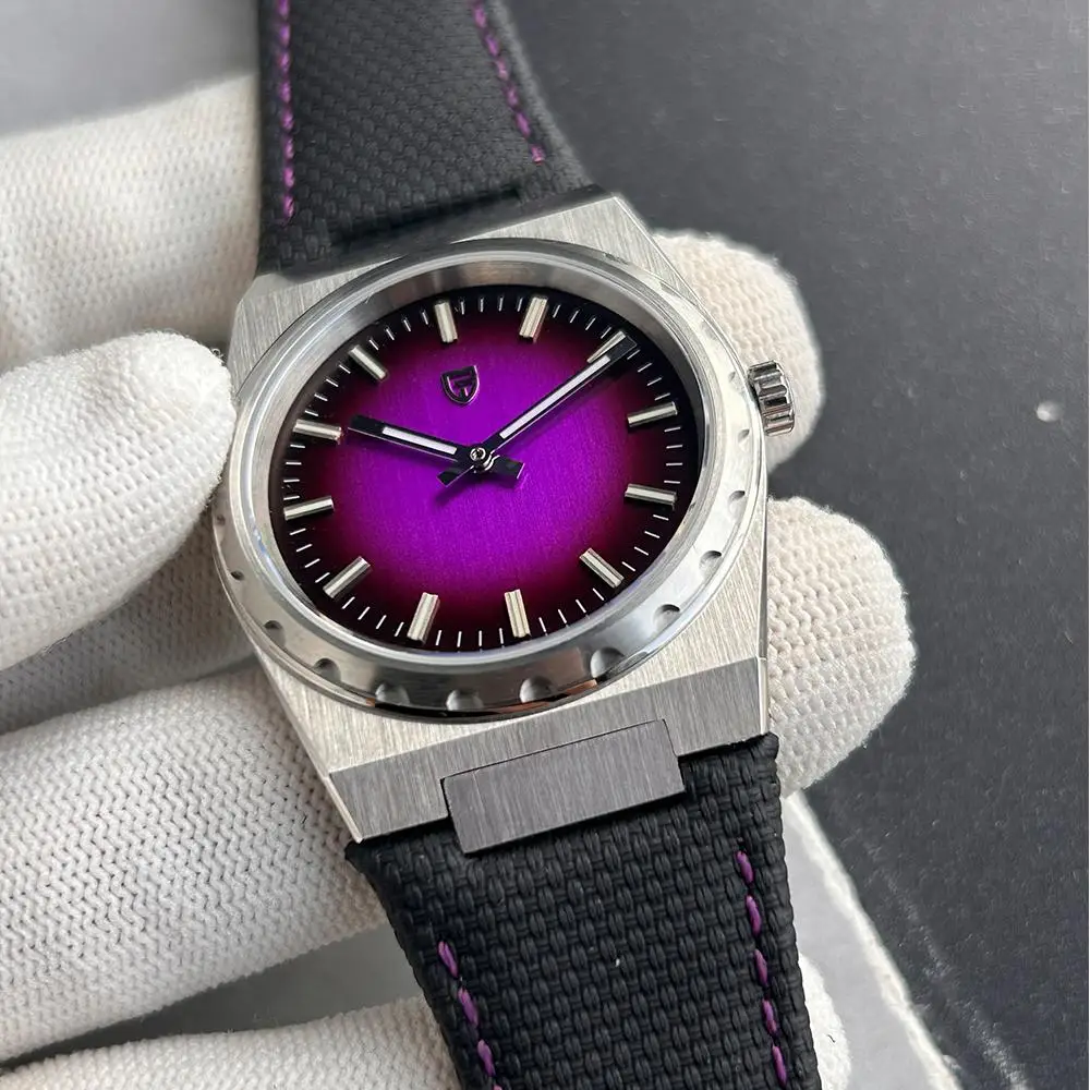 

PAGANI DESIGN мужские спортивные кварцевые часы ультратонкие 7 мм серии 222 сапфировые водонепроницаемые часы из нержавеющей стали для мужчин