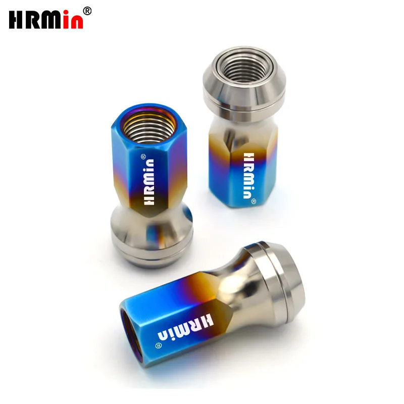 

HRMin Gr5 titanium nut screw M12x1.25x45mm open end free cone washer for Nissan,Greatwall,Geely,Subaru,Suzuki Wheel Accessories