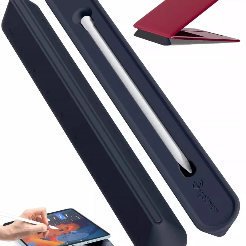 3‑in‑1 Silicone Laptop Cooling Stand Oval Base Portable Notebook Holder for Home Office Desk Travel Outdoor Use