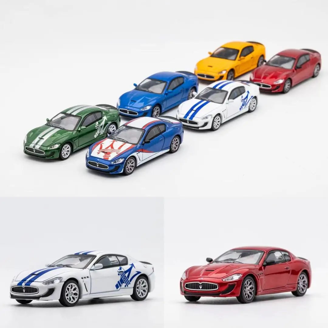 

DCT 1/64 Maserati GT Sports, литая под давлением автомобильная модель из металлического сплава, литая под давлением модель автомобиля для мальчиков, игрушка в подарок на Рождество