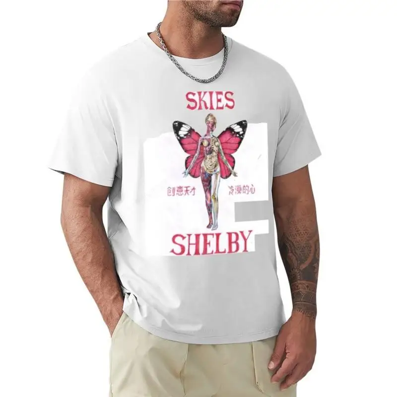 Lil Skies Shelby March T-Shirt custom t shirts design your own boys white t shirts Tee shirt oversized t shirt men