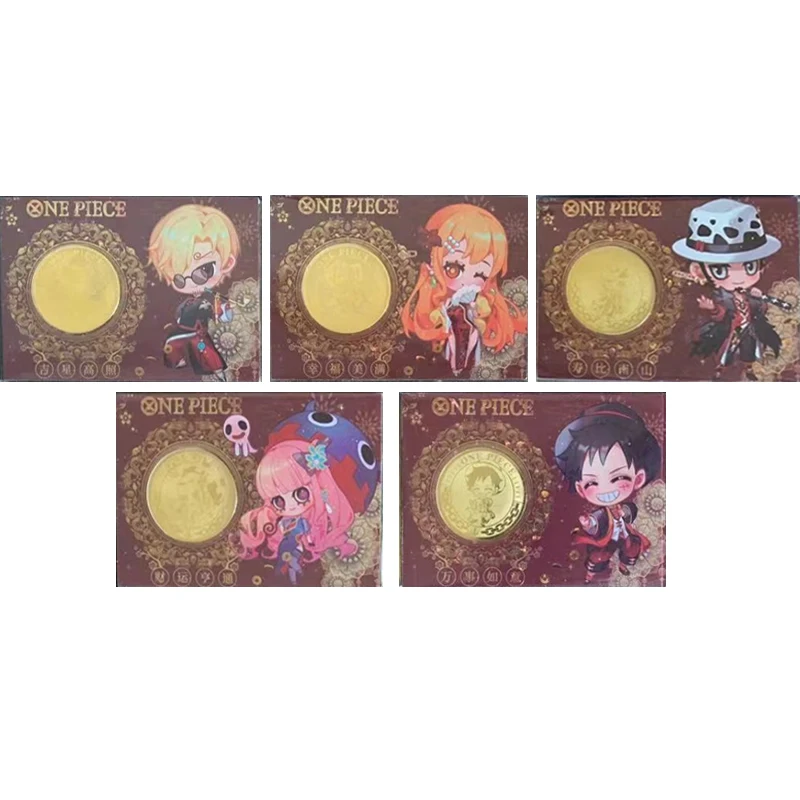 Anime One Piece Nami Sanji Yamato Nico Robin Boa Hancock Uta Monkey D Luffy Kolekcjonerska karta ลwiฤ
teczny prezent urodzinowy Zabawki dla chลopcรณw