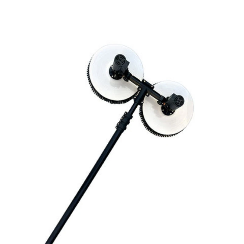 

Машина для очистки фотоэлектрических панелей с двойной головкой, многофункциональный инструмент для солнечной щетки