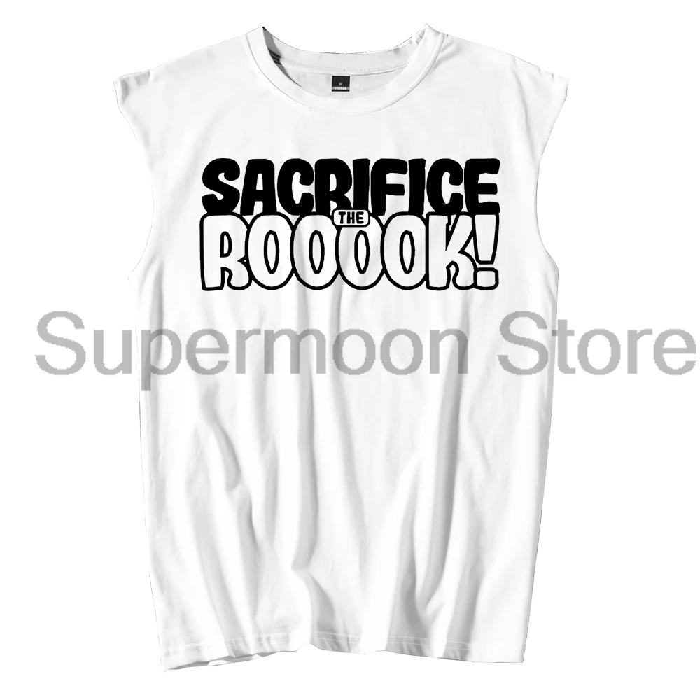 

Levy Rozman Sacrifice The Rook Tank Tops The Gothamchess Tour 2025 Unisex Sleeveless Vest Women Men Outdoor Streetwear