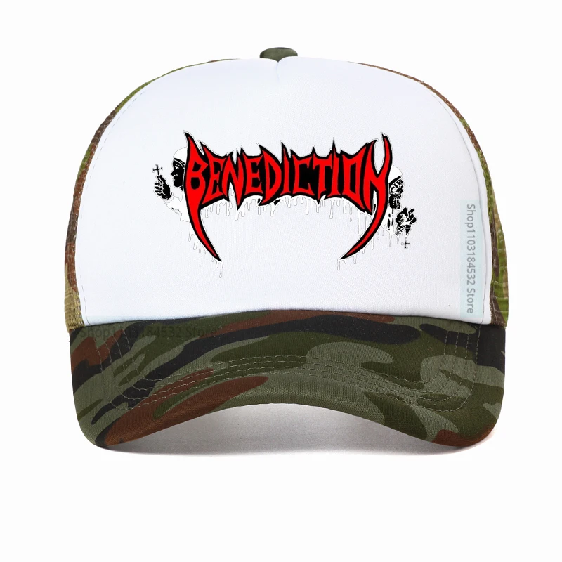 BENEDICTION SUBCONSCIOUS TERROR NAPALM DEATH NOCTURNUS NEW Baseball cap British Death Metal Band Benediction hat Gorras