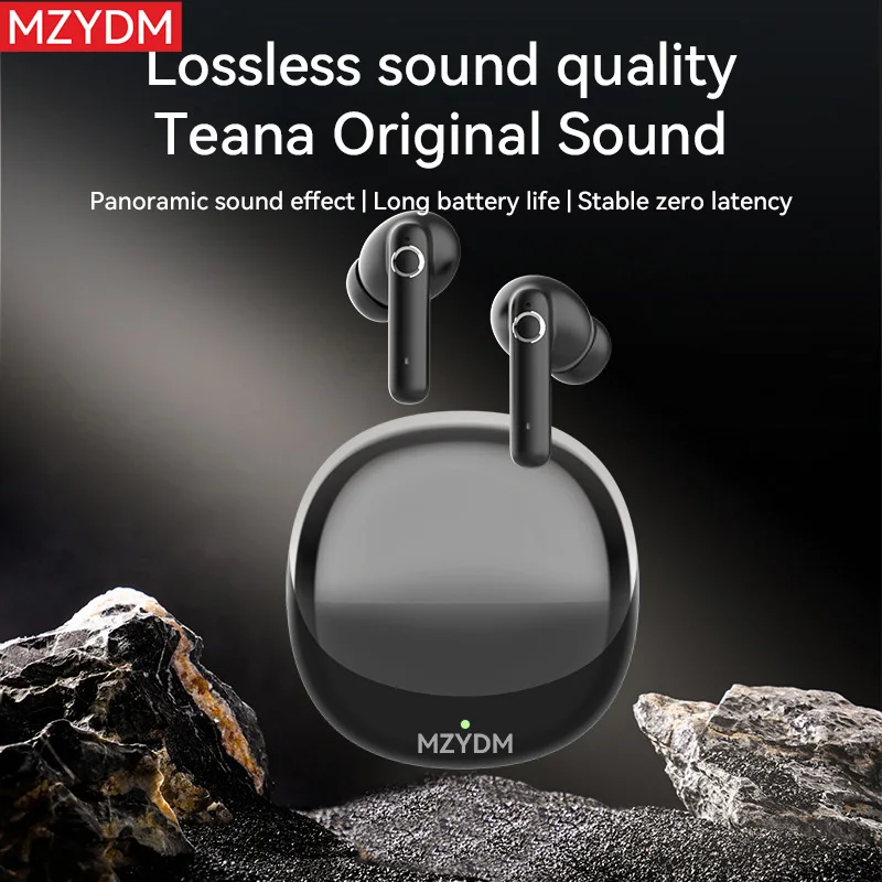 

MZYDM Bluetooth Wireless Headphones S12 TWS Stereo Earphone 5.4 Touch Control Waterproof Sport Headset Hifi Sound In Ear Earbuds