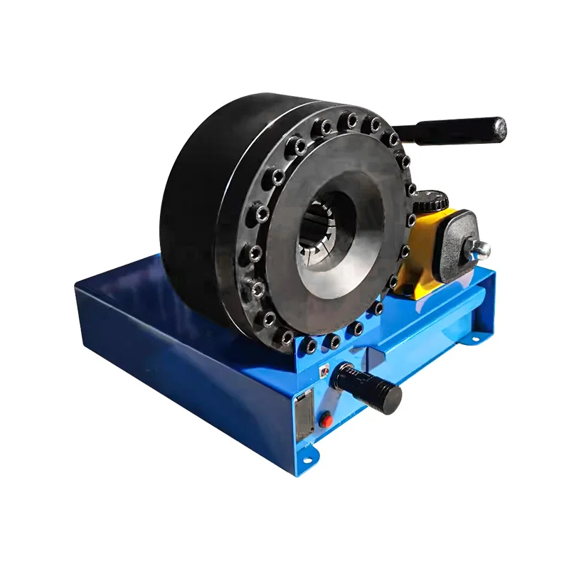 Máquina prensadora de mangueras portátil, prensa Manual de tuberías de compresión de líquido, tubería de aceite de alta presión pequeña para el