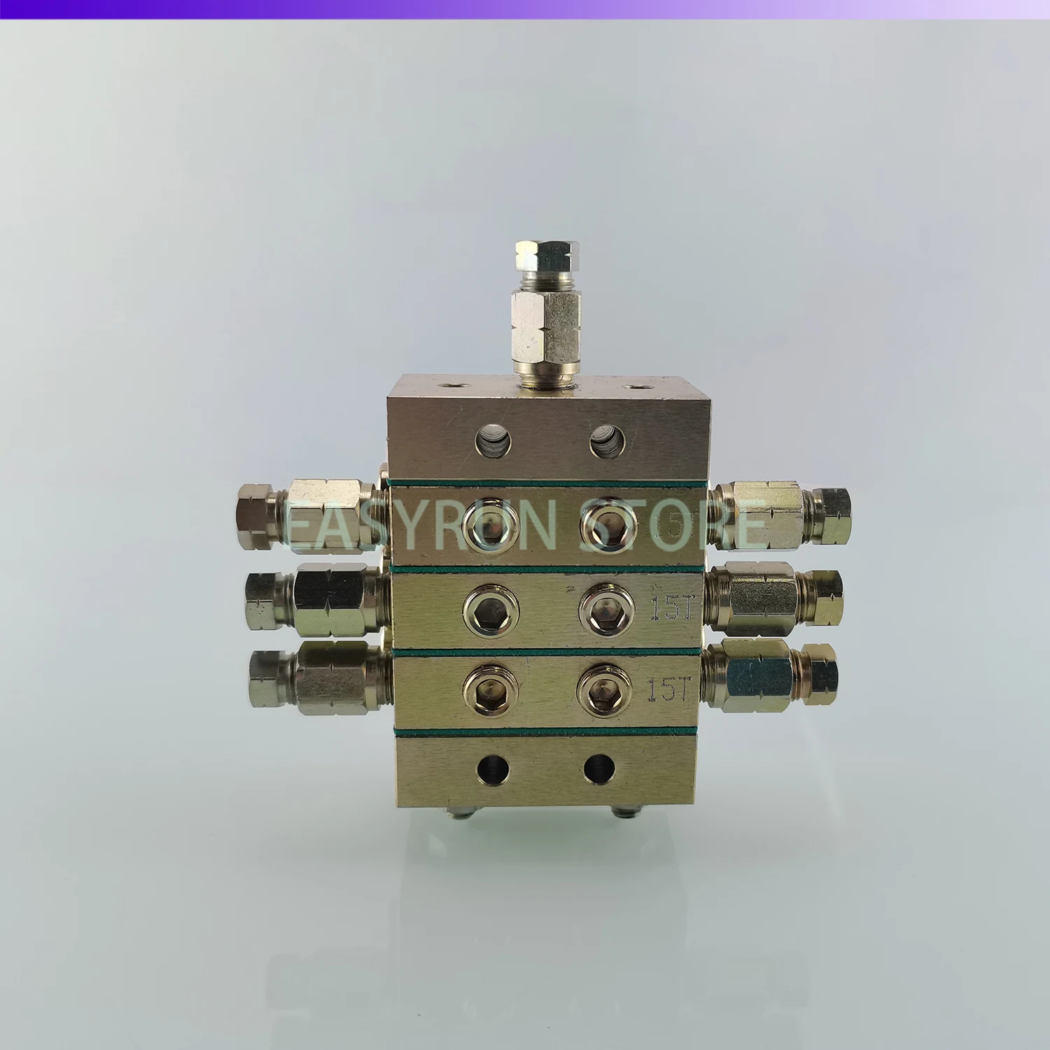 N1000 Series 6 Outlets 250bar Grease Lubrication Distribution Divide Valve For Central Lubrication System