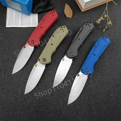 BM 565 Folding Pocket Knife S30V Blade Nylon Fiberglass Handle High Quality Outdoor EDC Survival Camping Hiking Hunting Tools