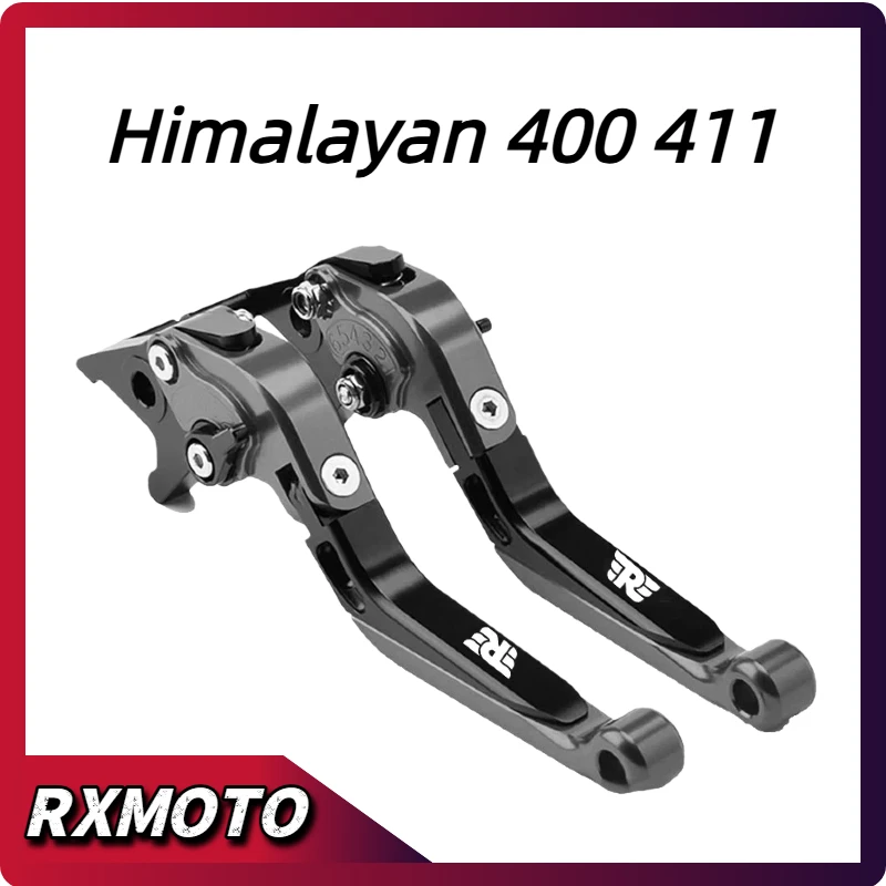 

For Royal Enfield Himalayan 400 411 Clutch Lever Brake Lever Set Adjustable Motor Handle Levers Accessories