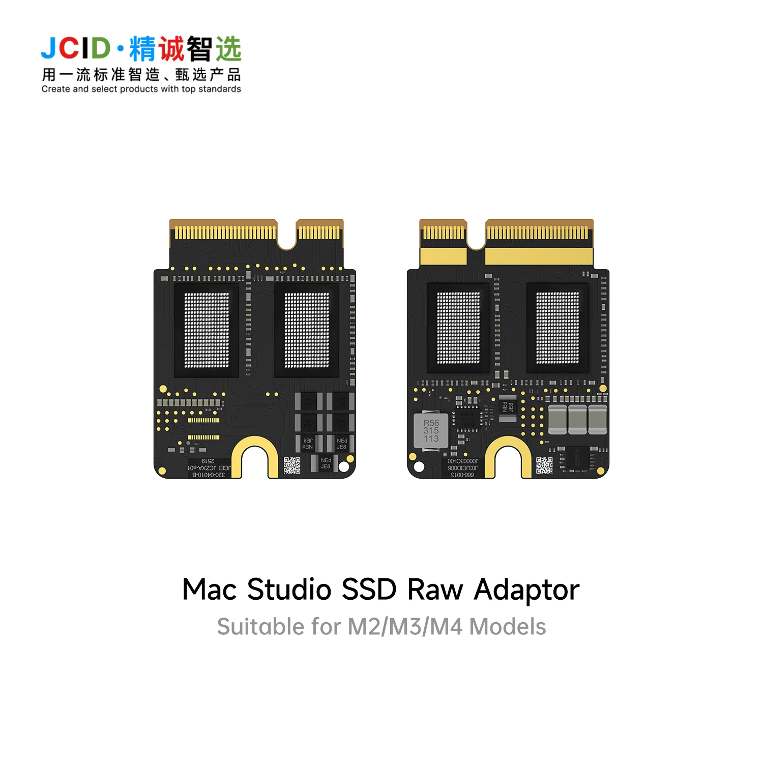 رقائق JCID Mac Studio SSD M2 M3 M4 الذاكرة الموسعة 2 تيرا بايت 4 تيرا بايت 8 تيرا بايت قرص صلب لوحة صغيرة نسبة واحدة إلى واحد 12 طبقة PCB #2