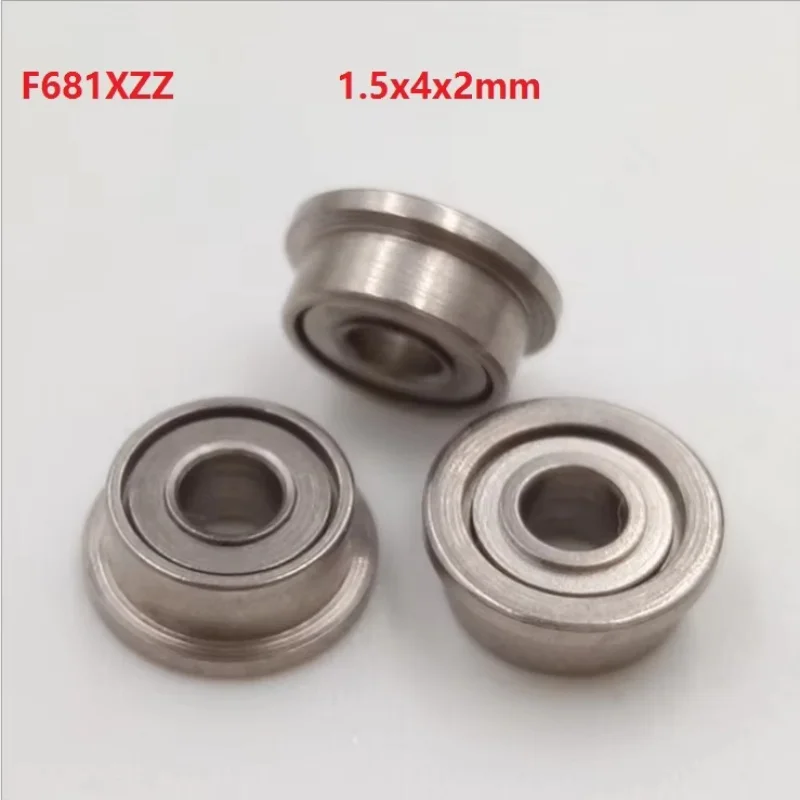 full-ball-flange-bearing-f681xzz-f681x-zz-f681-xzz-15x4x2mm-flanged-miniature-ball-bearings-15-4-2-mm