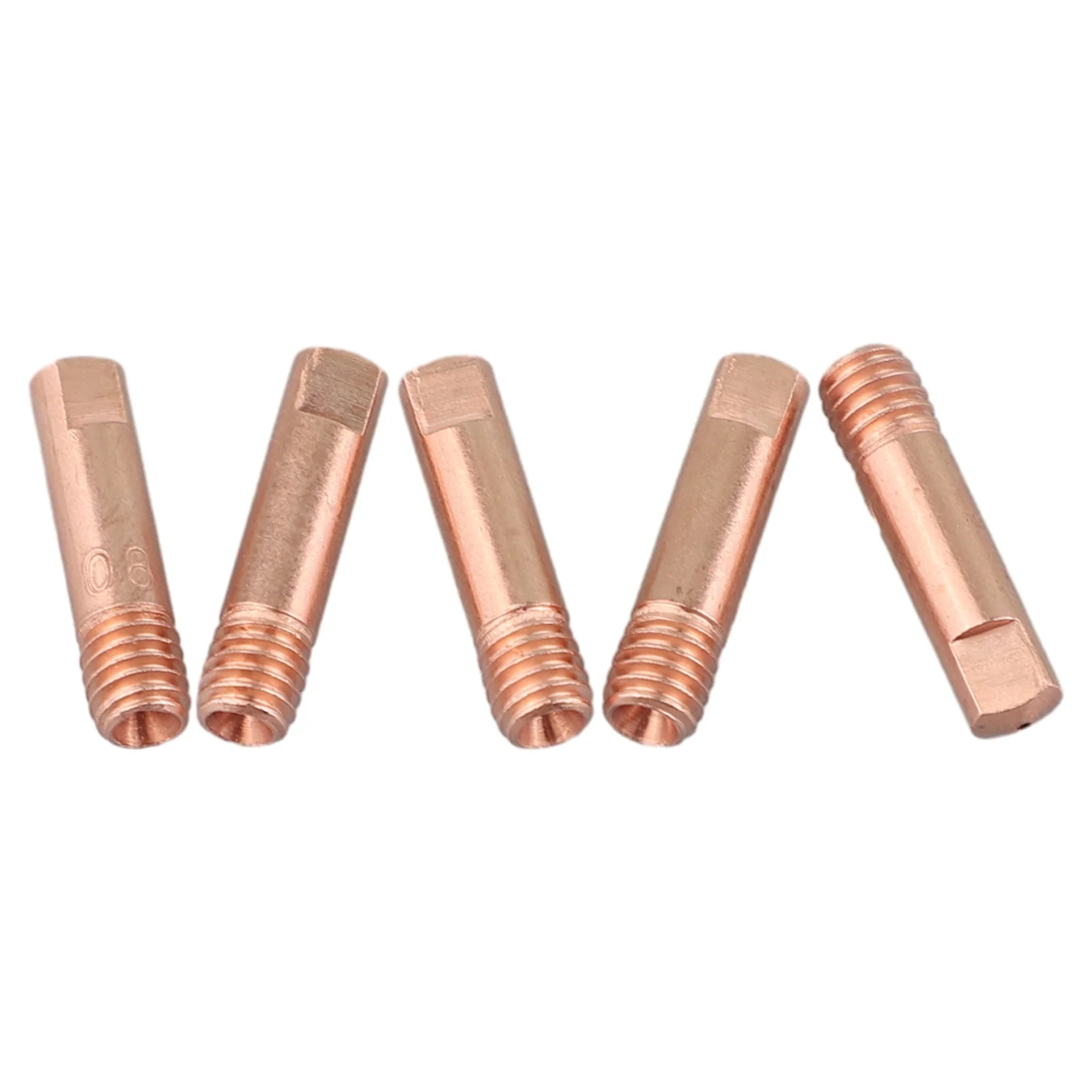 10 ชิ้นไฟฉายเชื่อมเคล็ดลับหัวฉีดแก๊ส 0.8/1.0/1.2 มิลลิเมตร MB-15AK MIG/MAG M6 เชื่อมไฟฉายเคล็ดลับผู้ถือหัวฉีดแก๊สเปลี่ยน