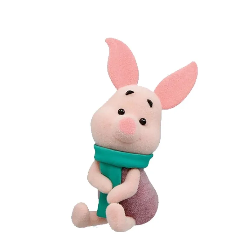 

Original Disney Winnie The Pooh Piglet Fluffy Puffy Petit Doll Sitting On Children Birthday Gift