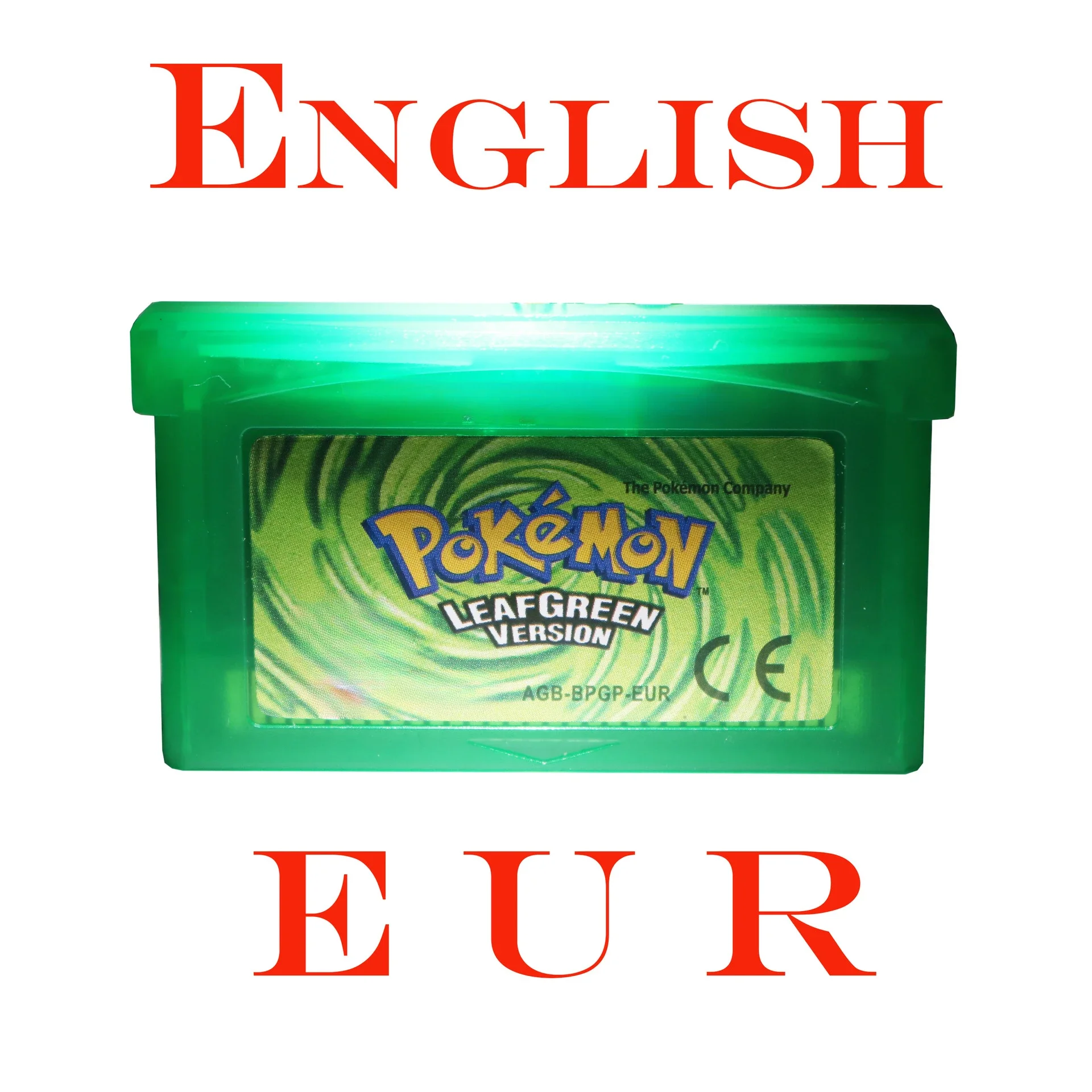 GBA – carte de jeu rétro, cartouche de jeu vidéo Pokémon, bleu/rouge/vert/feu/Chlorophyte, Version européenne, anglais, cadeaux pour enfants