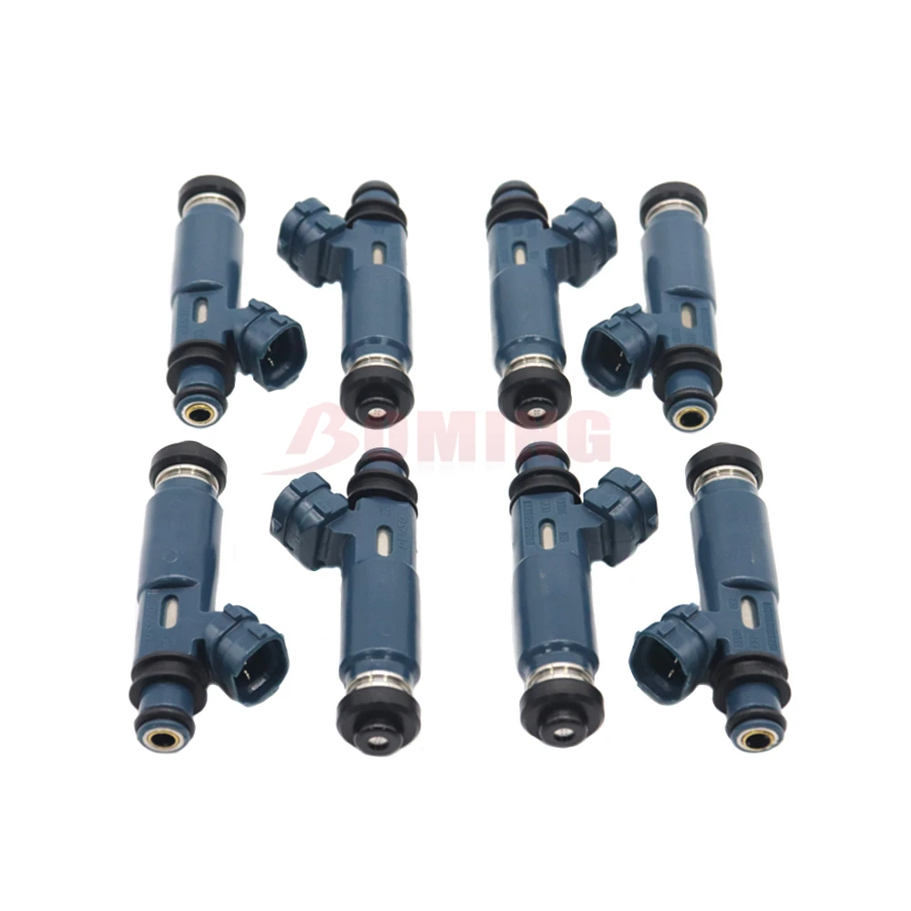 8PCS New Fuel Injectors 23250-50040 For Lexus GX470 LX470 For Toyota Land Cruiser 4Runner Sequoia Tundra 2000-2004 23250-46080