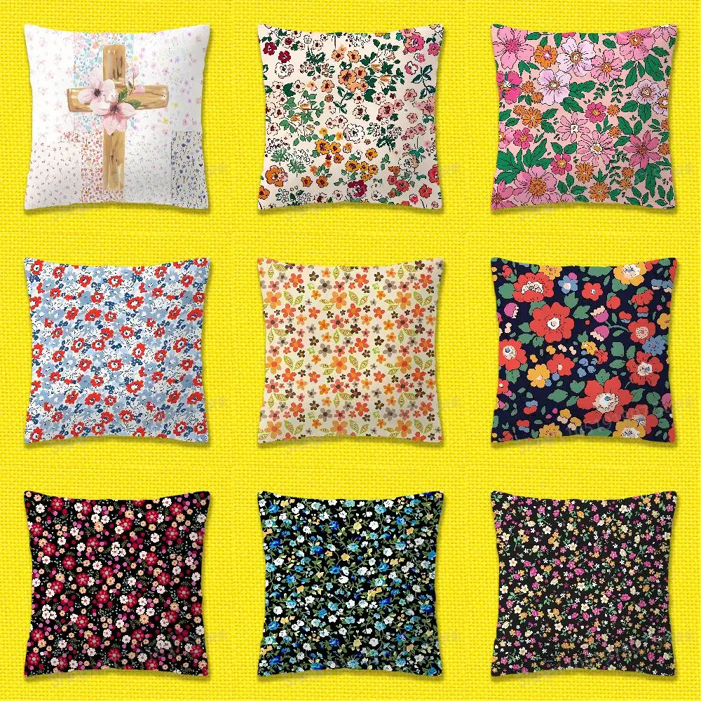 

Betsy Ann Wiltshire London Flower Throw Pillow Case For 30cm 40cm 45cm 50cm 55cm Square Sofa Pillowcase Shell