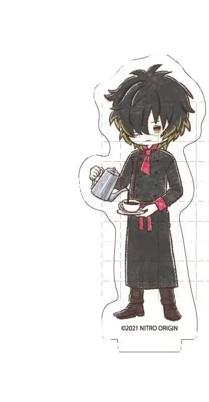 Anime DRAMAtical Murder Cosplay 10cm Acrylic Stand Model Plate Keychain Holder Topper Desk Decor Goods Collection