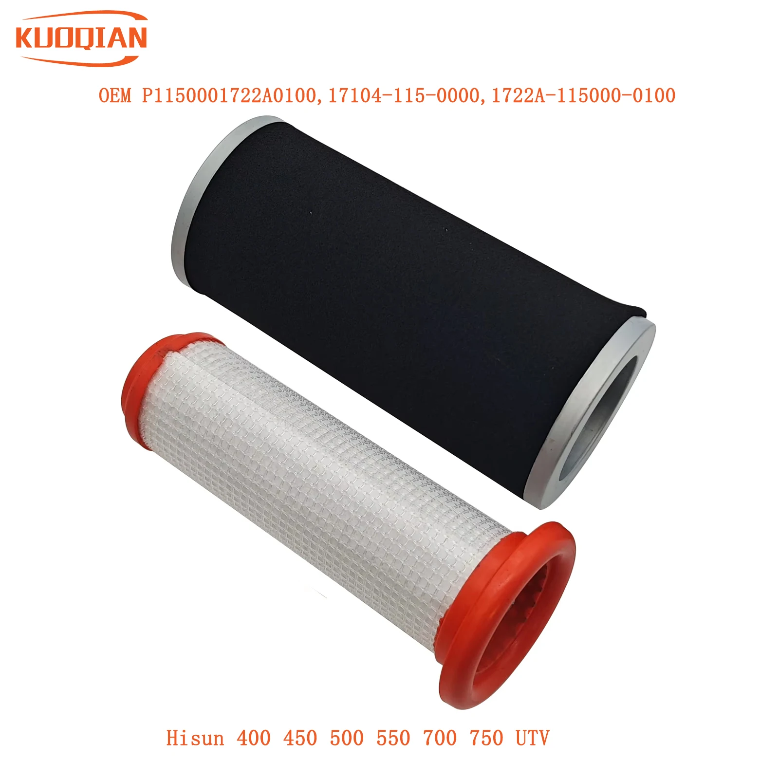 

Air Filter For Hisun 400 450 500 550 700 750 UTV QUAD GO KART ERP P1150001722A010 Original factory P1150001722A0100