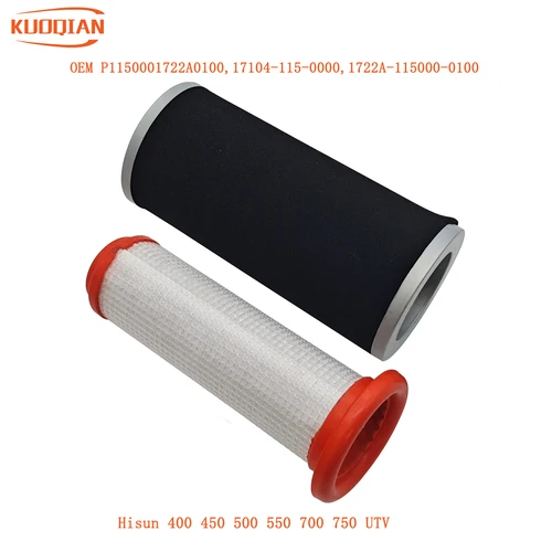 Filtro de aire para Hisun 400 450 500 550 700 750 UTV QUAD GO KART ERP P 1150001722 A010 Fábrica original P 1150001722 A0100