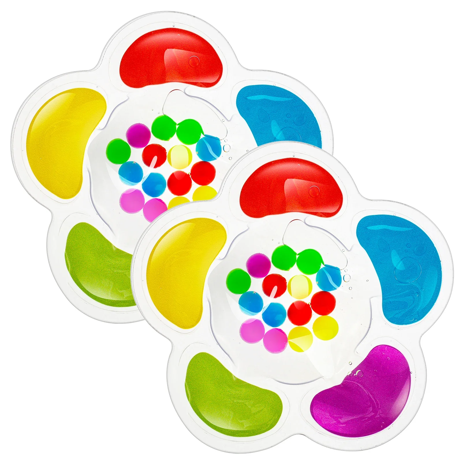 

2 Pcs Color Sorting Toys Educational Sorting Toys Portable Color Matching Toys Preschool Learning Toddler Color Sorting Toys