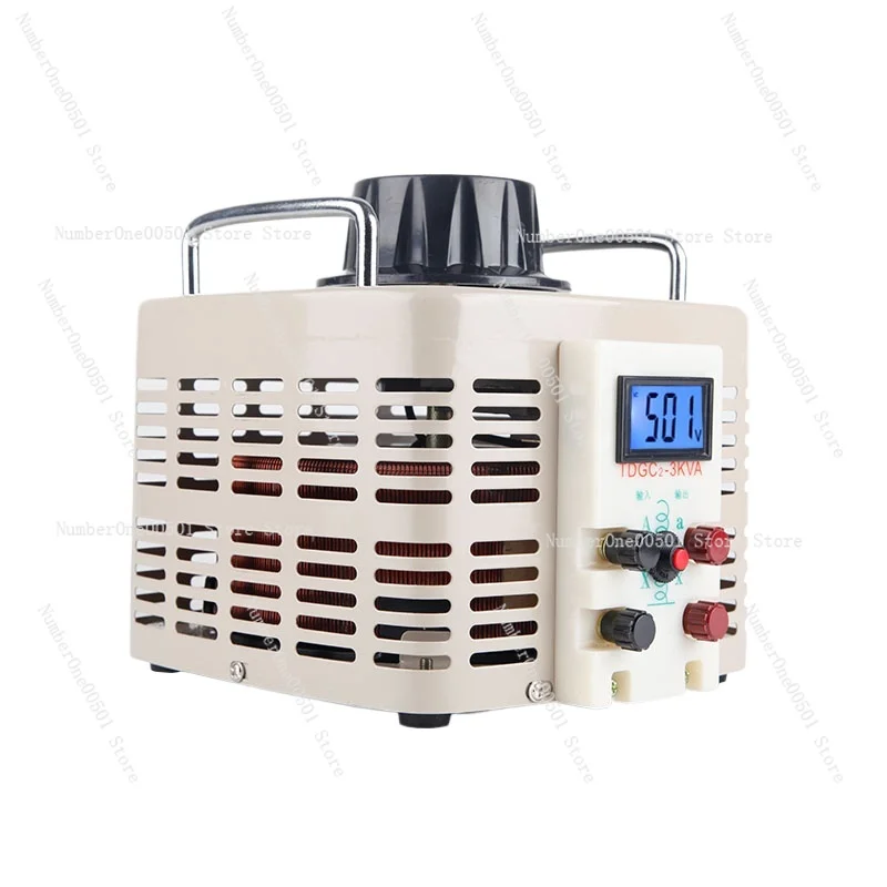 

220V Single Phase Voltage Regulator TDGC2 3KW AC Power Supply 0-500V Adjustable