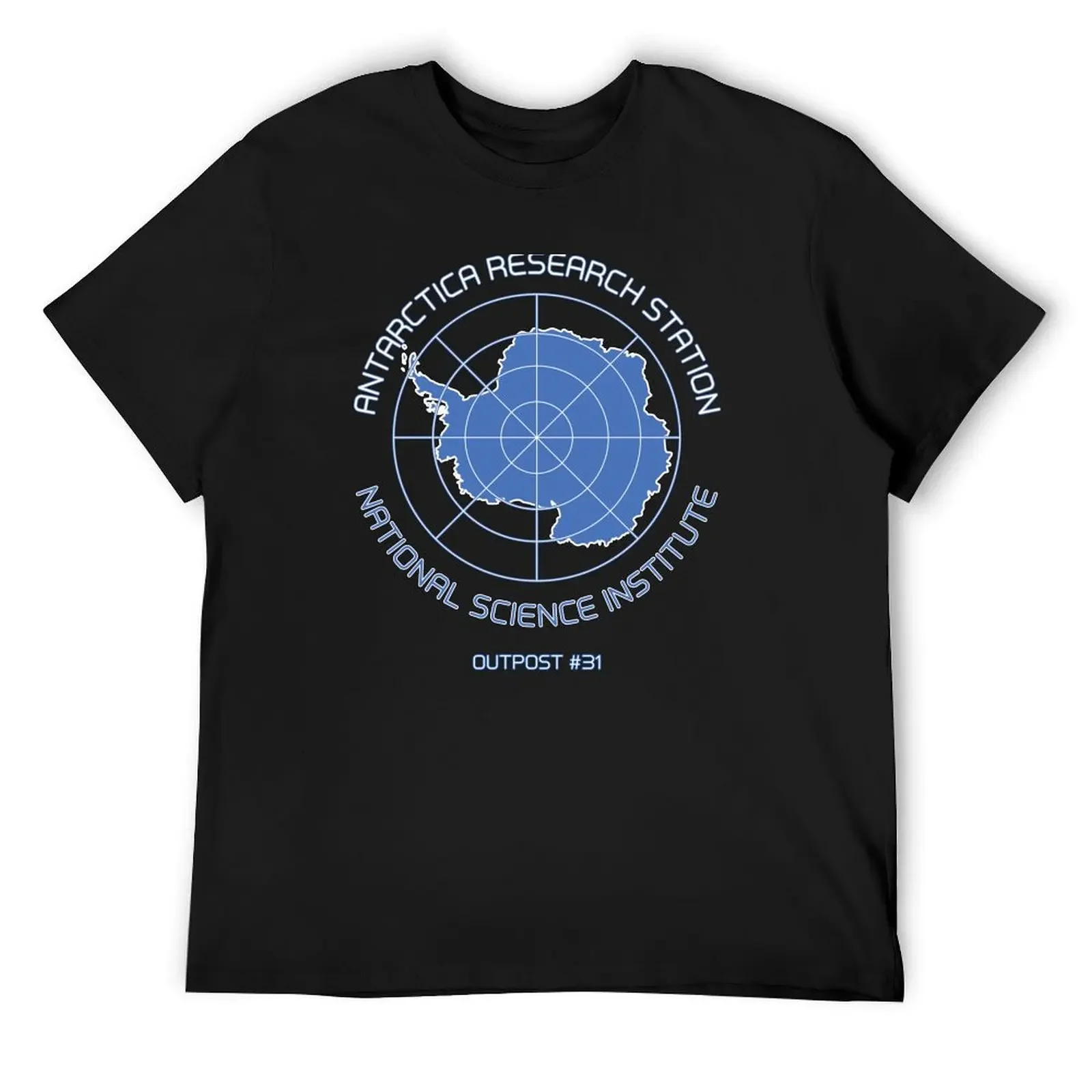 The Thing - Antarctic Research Station Outpost 31 T-Shirt anime figures new edition black t-shirts for men