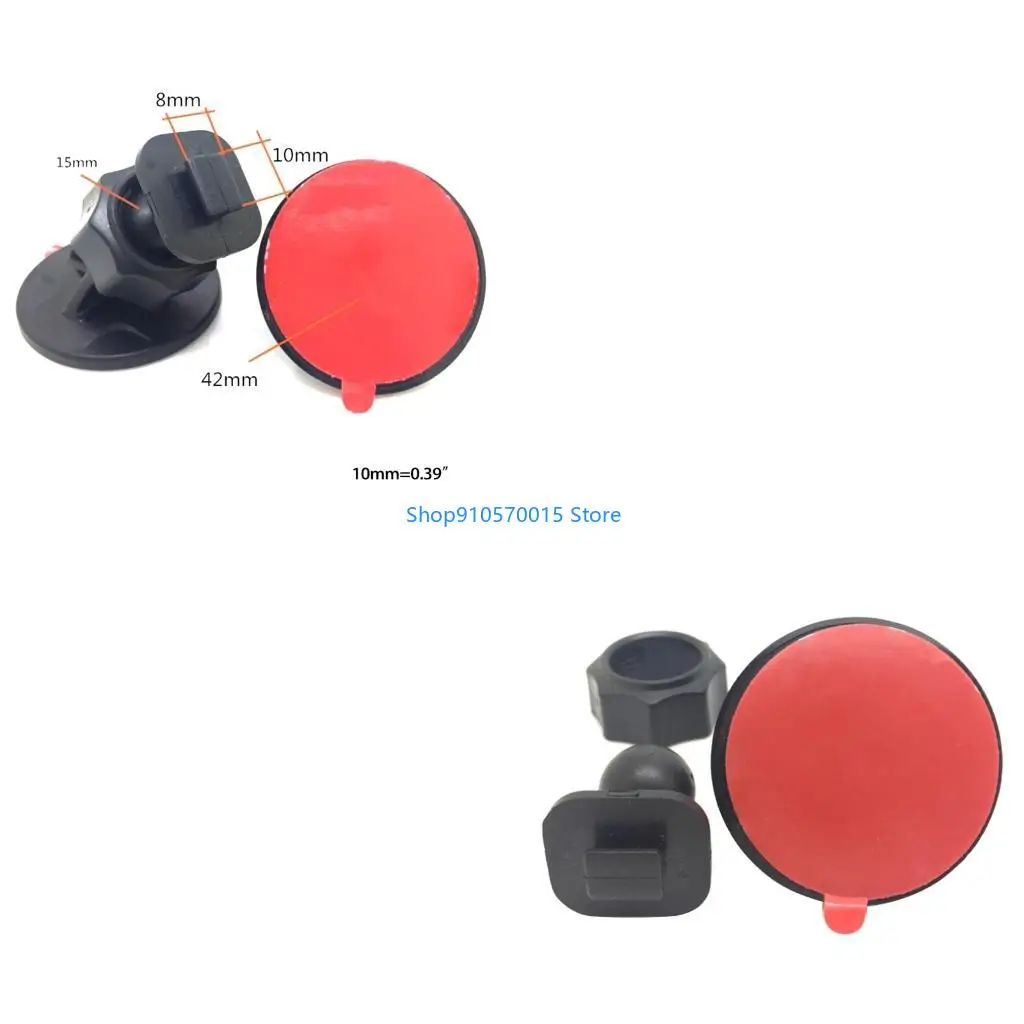 

B95C Портативный Т-образный кронштейн для записывающего устройства для вождения, регулируемый шар для головы, черный