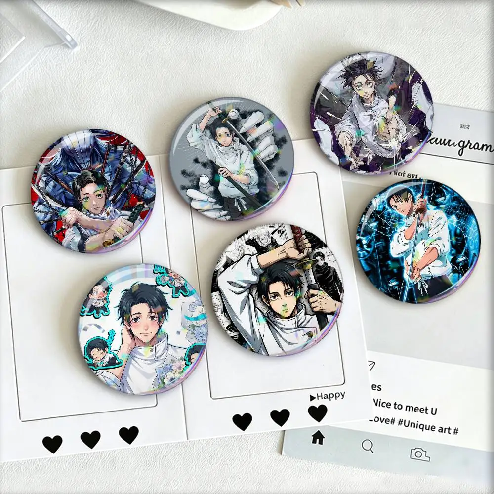 

O-Okkotsu Yuta Laser Badge Applicable For Backpack Clothes Hats Decor Creative Accessories
