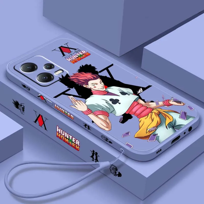 

Cool Hunter x Hunter Cartoon For Xiaomi Redmi Note 14 13 13R 12 12R 11 11E 11T 11S Pro Plus 5G Liquid Left Rope Phone Case