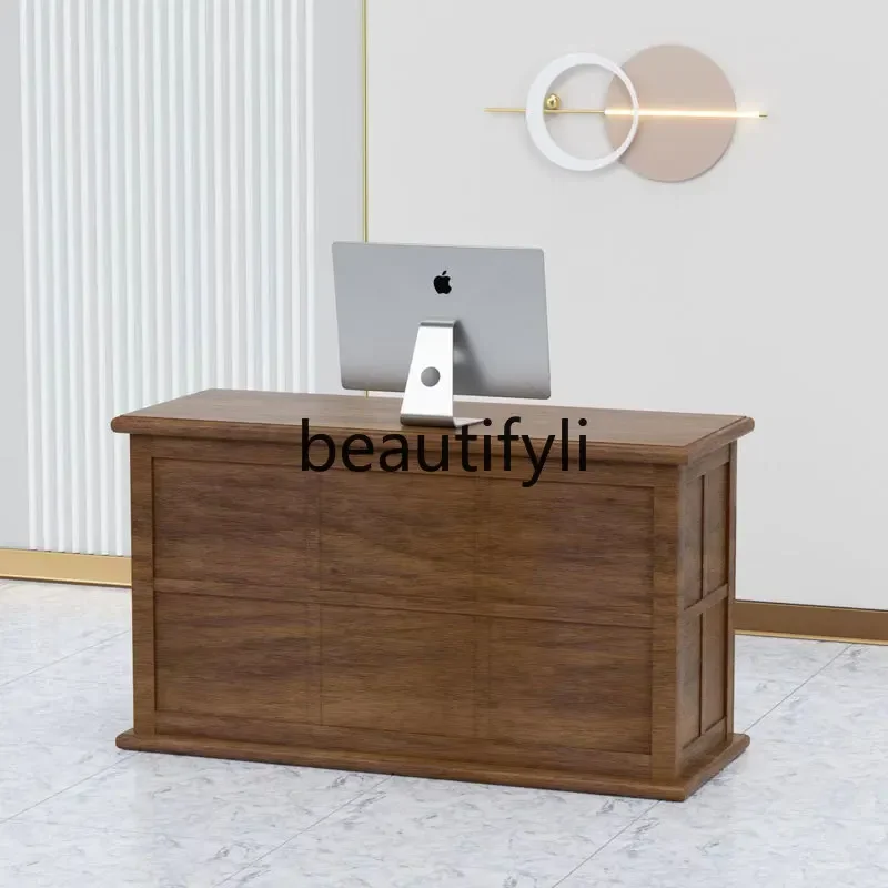 ZzqBlack متجر الملابس مكتب أمين الصندوق شركة مكتب الاستقبال صالون تجميل مكتب الاستقبال صالون الأظافر بسيط شريط صغير التخصيص