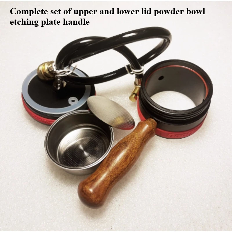 

Applicable To 1ZpressoY3 Coffee Machine Pneumatic Bottomless Handle Modified 51mm Powder Bowl