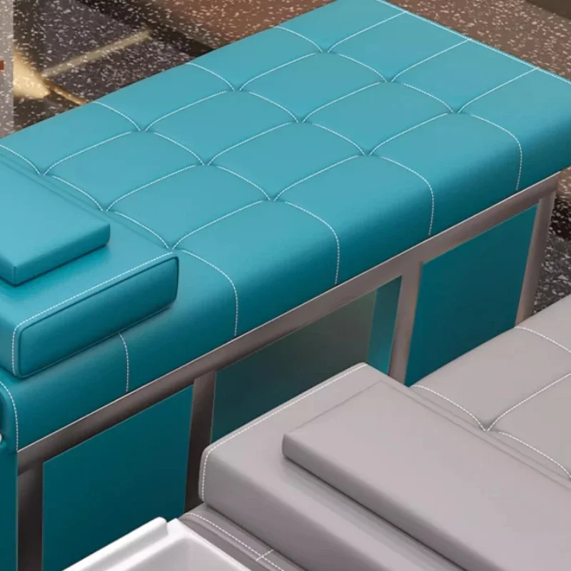 Thérapie à l'eau shampooing lit Spa Chaise de traitement Salon de coiffure lavabo coiffure confortable luxe Thai Chaise Coiffure