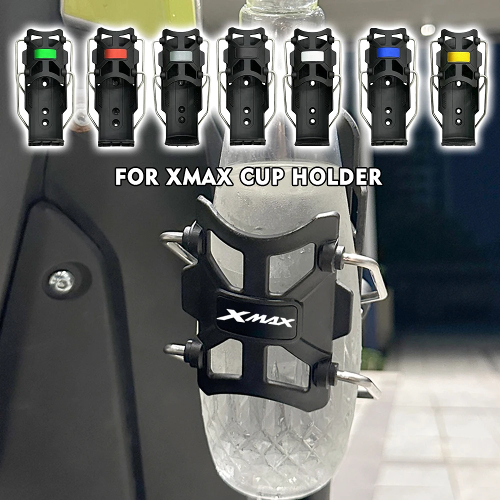 

For YAMAHA XMAX Beverage Water Bottle Drink Cup Holder 2026 Newest Motorcycle Accessories XMAX300 XMAX200 XMAX 250 300 400