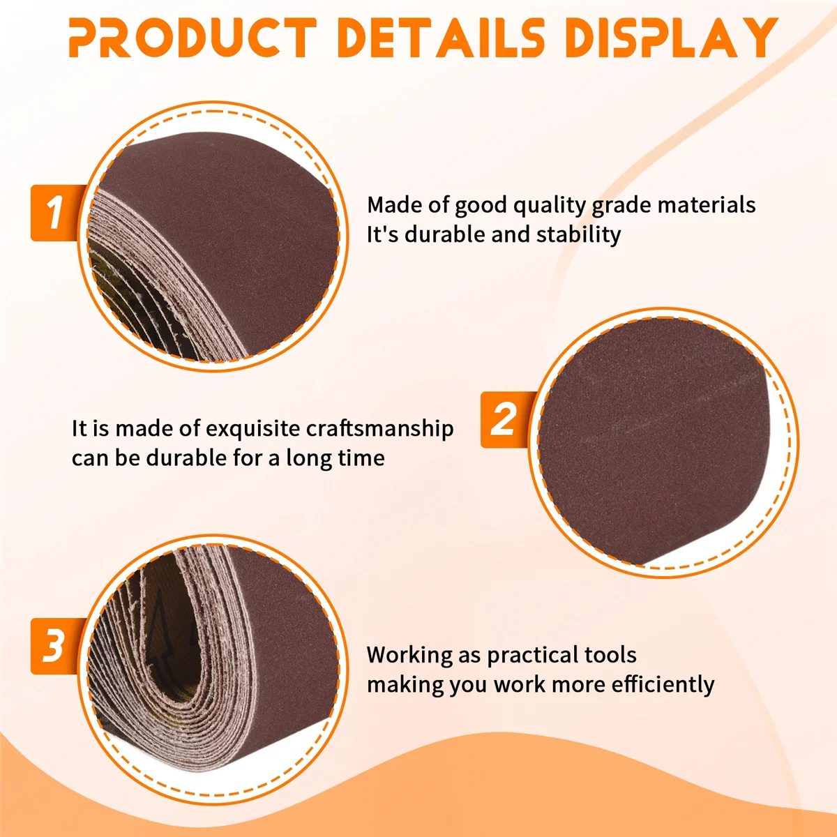 18 Pack Sanding Bel…